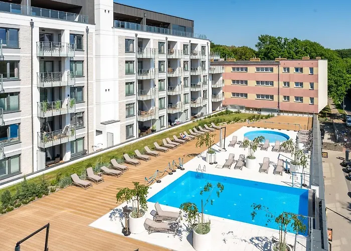 Apartamenty Fenomen - Premium Park & Sea, Nadmorskie Tarasy Free Parking, Swimming Pool, Sauna And Other!