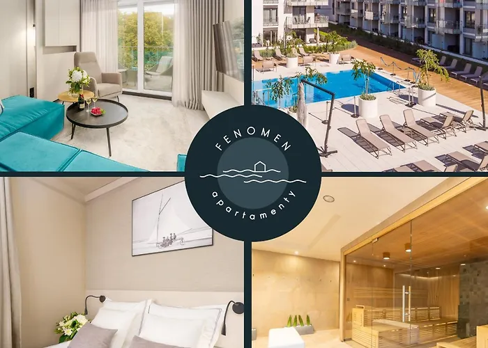 Apartamenty Fenomen - Premium Park & Sea, Nadmorskie Tarasy Free Parking, Swimming Pool, Sauna And Other!